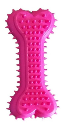 Imagem 4 de 5 de Brinquedo Mordedor Osso Limpa Dente P/ Cães Pet 15cm