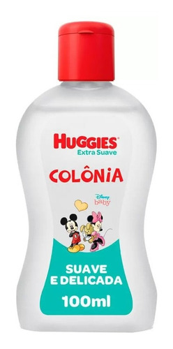 Colônia Infantil Extra Suave E Delicada 100ml Huggies 