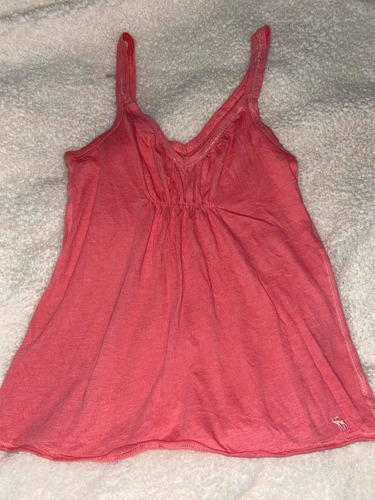 Blusa Tank Top Abercrombie And Fitch Talla S Para Mujer (Usado)