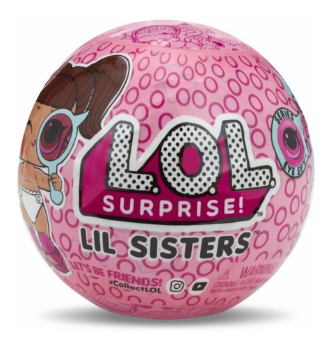 Muñeca Lol Lil Sisters Sorpresa Serie Eye Spy Original L.o.l