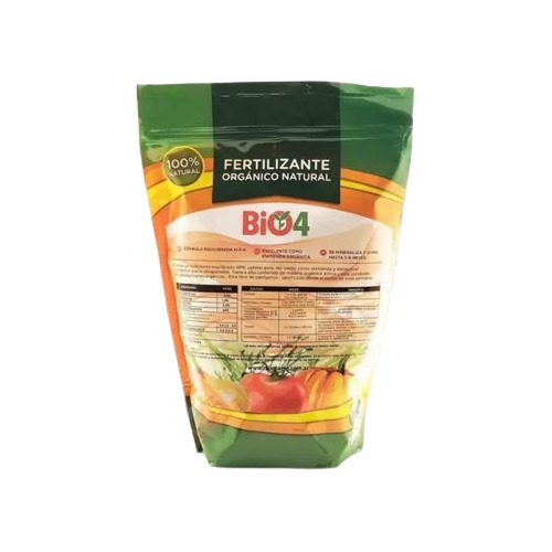Fertilizante Orgánico Bio4 Cuatro - L 1 Kg Domestic Bonsai
