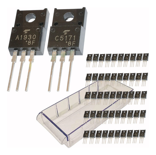 Transistor Par 2sa1930 2sc5171 (25 Pares) A1930 C5171 Casado