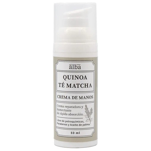 Crema Manos Reparadora Quinoa Matcha 100%natural Agronewen