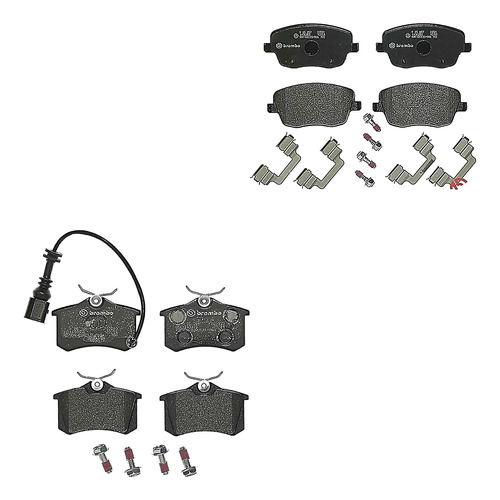 Pack Balatas Del Y Tras Polo L4 1.6l 03/04