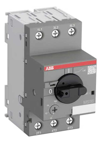 Guardamotor Ms116-10 Abb Rango 6.30-10 A 1sam250000r1010