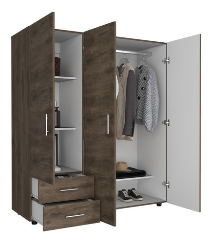 Closet Dassel 161 X 140 X 51 Rta Bellota + Blanco