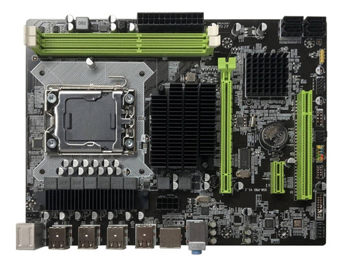 Placa Madre X58 Lga1366 Compatible Con Memoria Ram De Servid