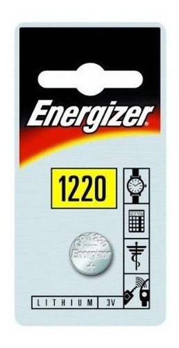 Batería De Litio Coin Cell X1 De Energizer