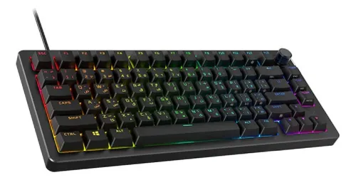Teclado Gamer Hyperx Alloy Rise 75 Mecánico Sw Red Negro