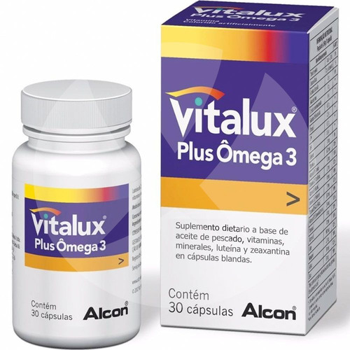 Vitalux Plus Omega 3 30 Cápsulas