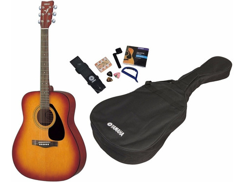 Guitarra Acústica Folk Yamaha F310-p Tbs Funda Y Accesorios