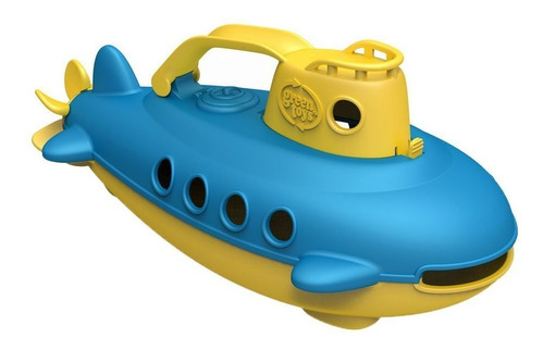 Green Toys Submarine En Amarillo - Bpa Free, Sin Ftalatos,