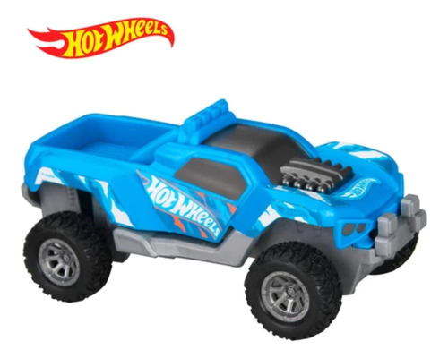 Hot Wheels Auto A Fricción Pull Back Fast Racer 13cm 