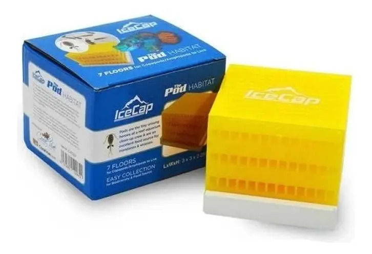 Icecap Pod Habitat Para Criação De Copépodes Em Aquário Marinho