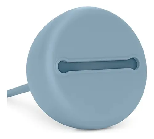 Portachupetes X2 Estuche Silicona P/ Colgar Essence Suavinex Color Azul