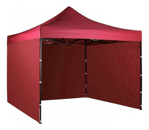 Gazebo 3x3 Auto Armable Con Paredes Carpa Camping Feria