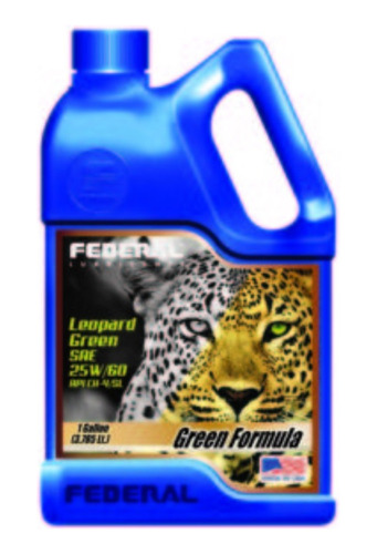 Aceite Multigrado Federal Leopard Green 25w60/sl Galon