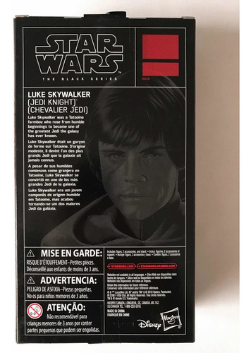Luke Skywalker Jedi Knight Star Wars The Black Series 6 Pulg (Usado)