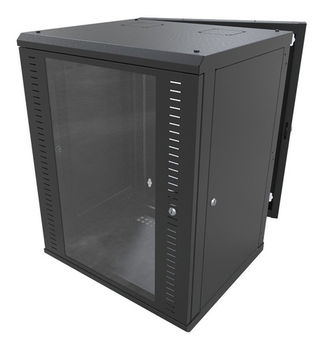 Gabinete Abatible Puerta Trasera Montaje Pared Rack 19in 16u