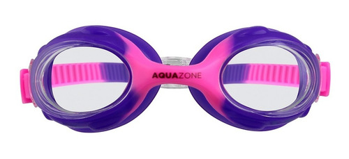 Imagen 2 de 6 de Goggle Az Gummy 6325-1 Junior Claro/morado/rosa