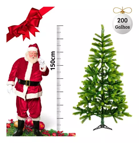 Kit Árvore De Natal Decorada 210Cm C/ 75 Enfeites