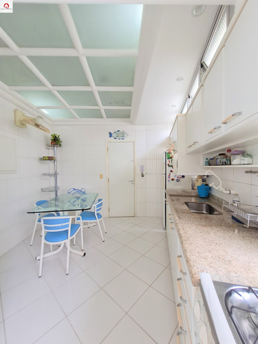 Imagem 15 de 17 de Apartamento À Venda Na Praia Das Pitangueiras, Guarujá-sp, Frente Para O Mar, 4 Dormitórios, Sala 3 Ambientes, Sacada, Vista Panorâmica Para O Mar - Ap05614 - 69008280