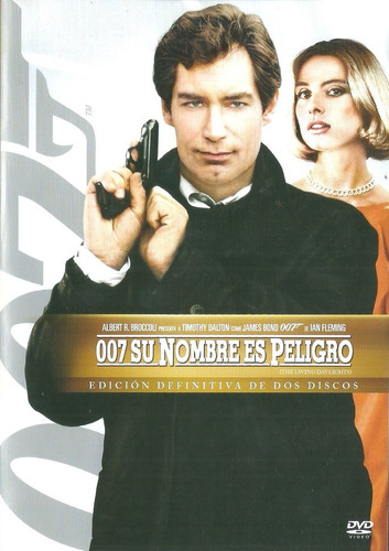 007 Su Nombre Es Peligro | Dvd Timothy Dalton Película Nueva