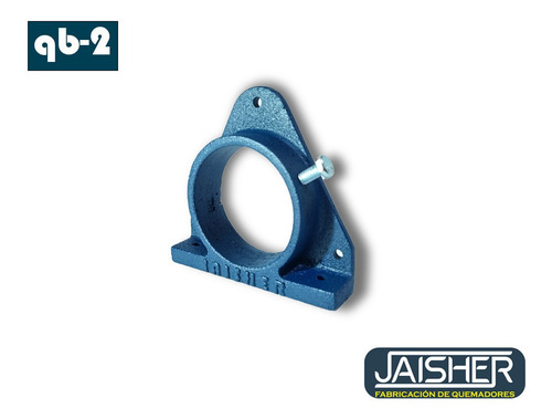 Base Para Quemador Jaisher Qb2 Sujeción Sobre Piso O Pared