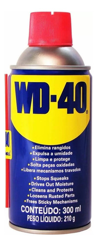 Wd 40 Óleo Desengripante Spray Lubrificante Automotivo 300ml