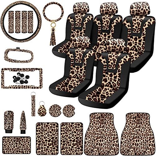 Accesorios De Leopardo Automóviles Juego Completo De F...