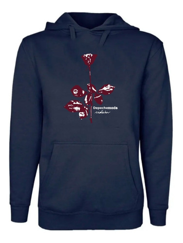 Imagen 1 de 2 de Polerón Estampado Depeche Mode Violator