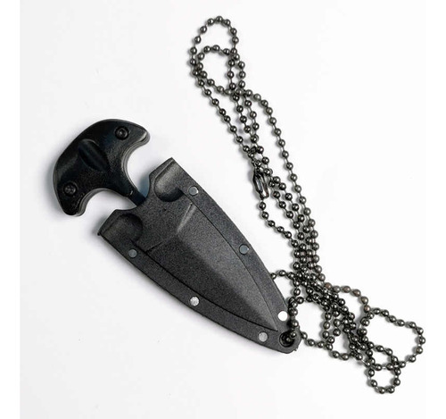 Cuchillo Mini Acero Inox Con Colgante Y Estuche - Multiusos