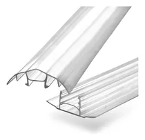 Comprar 2 Perfiles Base\u002Ftapa Cristal 3.66mt Largo 6mm Espesor