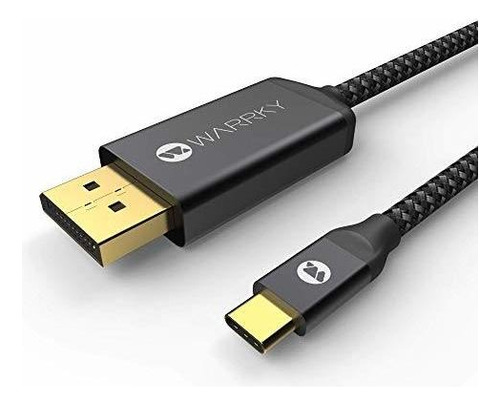 Cable Usb-c A Displayport 1.2 1080p-144hz 2mt Warrky