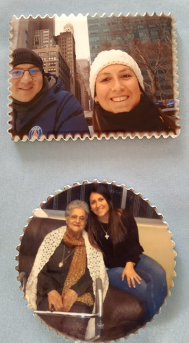 Azulejos Personalizados (con Iman En Parte Posterior)