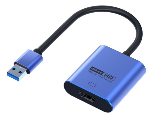 Adaptador Cable Usb 3.0 Hdmi Macho Hembra Tarjeta Grafica Tv