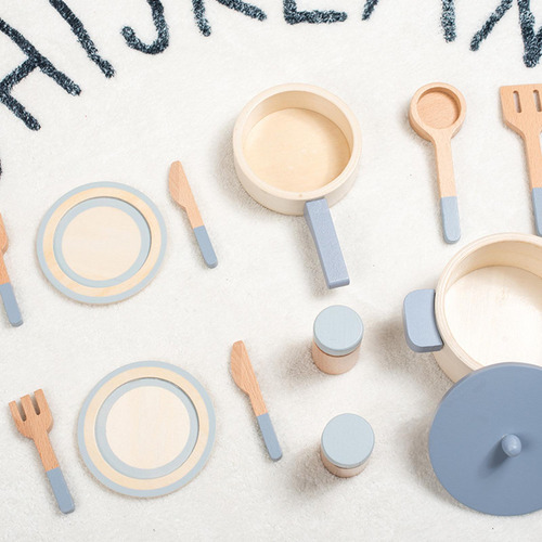 Juego De Cocina De Madera Para Juego De Simulación Juego De