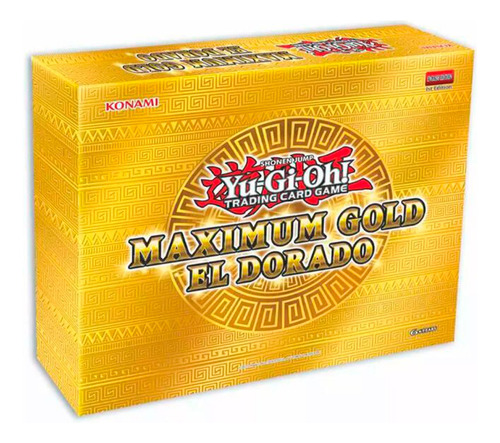 Yugioh! Maximum Gold El Dorado 2021 Inglés