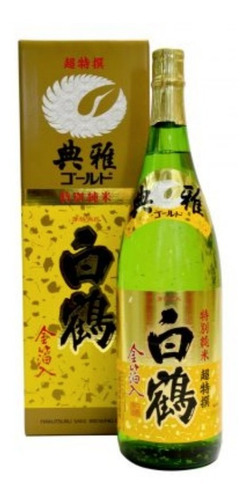 Sake Saque Hakutsuru Junmai Gold 1.8l