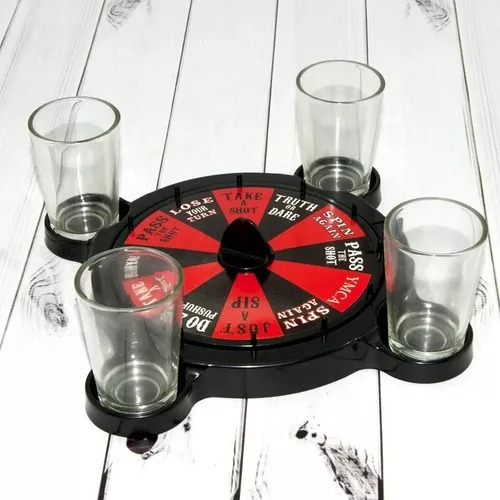 Ruleta Alcohólico Juego De Alcohol De Mesa Drunken Roulette