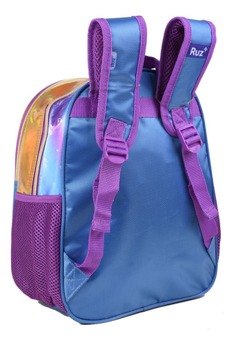 Mochila Niña Kinder Frozen Elsa Panel 3d 100% Original