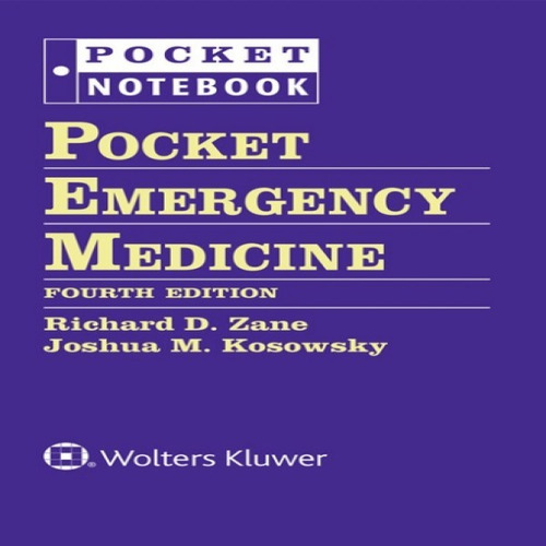 Pocket Emergency Medicine 4th Edition, De Richard D. Zane. Editorial Wolters Kluwer, Edición 4 En Español