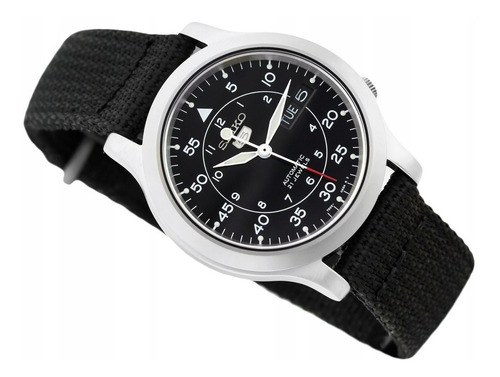 Reloj pulsera Seiko SNK809K2 color Negro