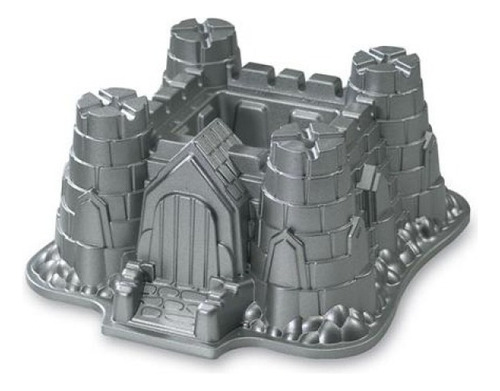 Molde Castle Nordic Ware Color Plateado Y Negro