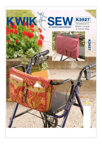 Mccall 's Patterns Kwik Sew K3927 Silla Rueda Andador Patron