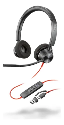 Audífonos Poly Blackwire C3325-M Estéreo