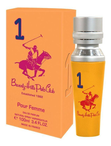 Perfume Beverly Hills Polo Club Women Nº 1 100ml - Selo Adipec