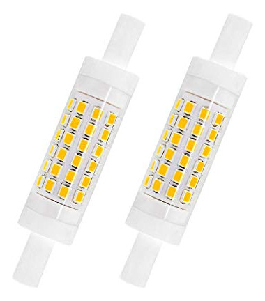 Bombilla Led R7s 78mm (2 Unid.) 5w 110v, 3000k, 360°