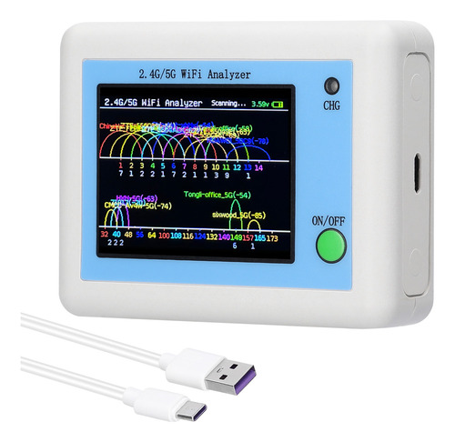 Testador De Cabo De Rede Wifi, Uso De Wi-fi, Sinal De Exibiç