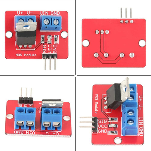 Módulos Mosfet Dewin, Módulos De Controlador Mosfet Pwm De 5